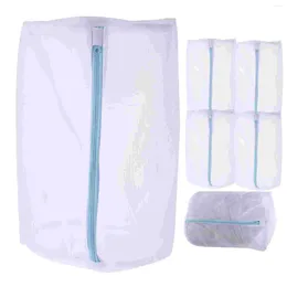 Laundry Bags 5 Pcs Polyester Garment Bag Lingerie Mesh Wash Clothing Washer For Household Washing Machine