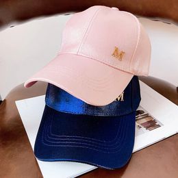 Spring Summer Unisex Fashion Versatile High Quality Flat Bill Baseball Cap Hip Hop Hap For Men And Women 240311