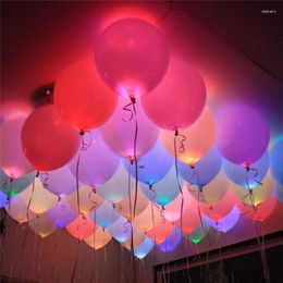 Party Decoration 10Pc Mini LED Light Bulbs Lamps Balloon Lights For Holiday Birthday Decorations Home Garden Wedding