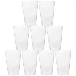 Wine Glasses 50pcs 360ml Clear Hard Plastic Reusable Tumbler Cups Weddings Party Tumblers Crystal Drinking Glassess Cup