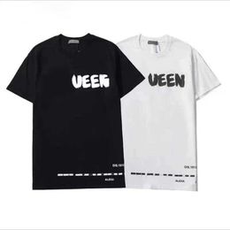 xx mens t shirts Letter Print T Shirts luxury Fashion Designer Summer High Quality Top mcs tshirt White and black Short Sleeve Size S-5XL sifdg