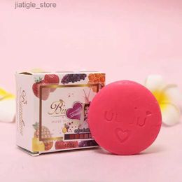 Handmade Soap Thai Fruit Body Face Bath Shower Cleaning Dilute Melanin Handmade Soap Y240401