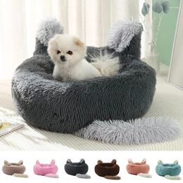 Cat Carriers Kennel Dog Cute Ear Shape Pet Comfortable Sleep Cushion Small And Sofa Bed