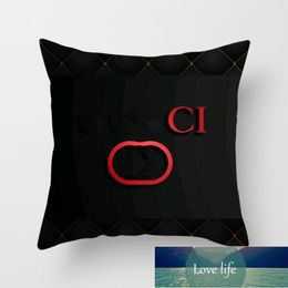 European and American Fashion Quatily Brand Logo Personalized Patterns Simple Living Room Sofa Pillow Cases