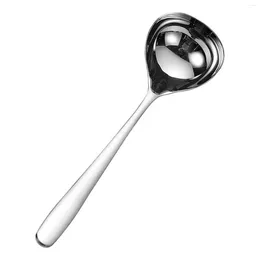 Spoons Soup Ladle Cooking Heavy-Duty Metal Big Volume Spoon For Stirring Serving Soups And More