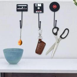 Decorazione per la casa minimalista Retrò ganci da parete decorativo ganci da parete decorativo cocciniere sul supporto per supporto per mantello da parete Raccolto di tasti di gancio per decorazione per la casa