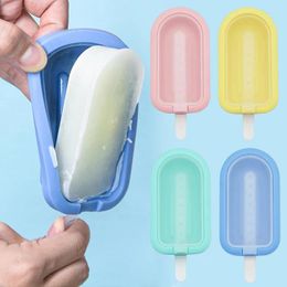 Baking Moulds DIY Silicone Ice Cream Makers Mold Kitchen Accessories Lovely Heart Freezer Fruit Popsicle Mould Machine