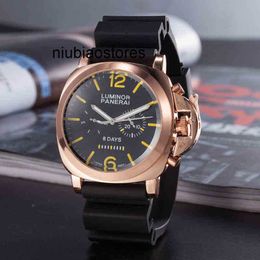 Watch High Quality Mens Designer Watch Dial Mechanical Movement Leather Strap Business Wrist Watch VJT4