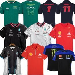 Aston Martin Mens Thirts Jersey Mercedes Alonso T-Shirt F1 2024 الرسمي رجال فرناندو ألونسو تي شيرت فورمولا 1 بدلة سباق F1 Moto Moto