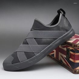 Casual Shoes Breathable Men's Canvas In Spring Of 2024 Flats Youth Soft Bottom Vulcanised BD8817