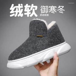 Casual Shoes Winter Boots Super Warm Men Hiking High Quality Waterproof Leather Top Big Size Men's Outdoor Sneakers Women