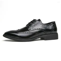 Dress Shoes Gentlemen 39-45 Boys For Men Wedding Bride Sneakers Sports Trend From Famous Brands XXW3