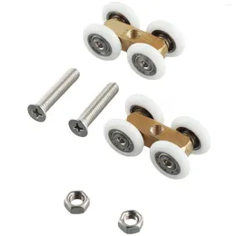 Carpets Door Hardware Roller Bathroom 4.4cmx2.2cm Four-wheel Hanging Glass Pulley Slide Sliding Brand