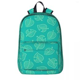 Backpack Horizon Leaf Woman Backpacks Boys Girls Bookbag Waterproof Students School Bags Portability Laptop Rucksack Shoulder Bag