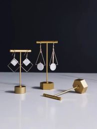 Display Gold Black Silver Gold Earrings Display Holder Jewellery Display Stand Earrings Display Stand