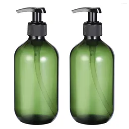 Storage Bottles Bottle Pump Dispenser Refillable Soap Free Container Liquid Sauces Cooking Drip Lotion Shampoo Empty Hand Oil