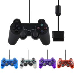 Gamepads Wired Gamepad for Sony PS2 Controller for Mando PS2/PS2 Joystick for playstation 2 Vibration Shock Joypad Wired USB PC Controle