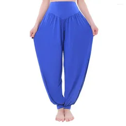 Women's Pants 3XL Large Size Women Colourful Bloomers Dance Full Length Smooth Legging Trouser