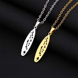 Pendant Necklaces Stainless Steel Maldivian Map Pendant Necklace Suitable for Women Maldivian Outline Silver/Gold Charm Jewelry Newly ArrivedL2404