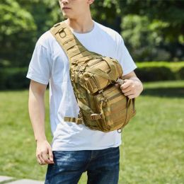 Bags 15L Outdoor Military Tactical Sling Sport Travel Chest Bag Shoulder Bag For Men Women Crossbody Bags Hiking Camping Equipment