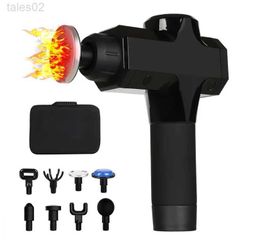 Massage Gun Full Body Massager Factory price lithium battery fitness equipment new hot selling muscle deep electric massage gun yq240401