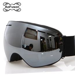 Goggles Ski Goggles, 2023 New Brand Professional Antifog Double Lens UV400 Big Spherical Men Women Ski Glasses Skiing Snowboard Goggles