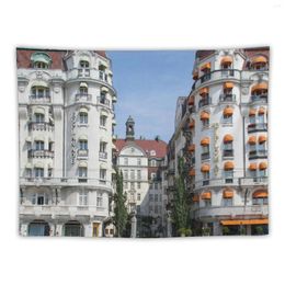 Tapestries Streets Of Stockholm Tapestry Cute Wall Hanging Bed Room Decoration Items