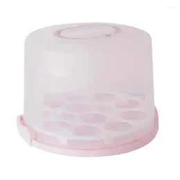 Bottles 10-Inch Heightened Cake Storage Container Ake Box Bakery Handheld Reusable Carrying Packaging Containers