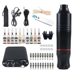 Machine Professional Cartridge Tattoo Hine Pen Rotary Set for Tattoo Artists Beginners uk Plug