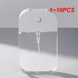 Storage Bottles 1-10PCS Recyclable Spray Bottle 50ml Ultra-fine Atomized Face Hydration Watering Can Cosmetic Water Bottling Transparent