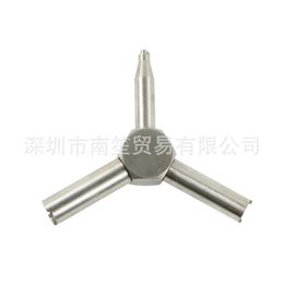 P1 wrench multifunctional inlet valve key outlet valve disassembly tool stainless steel triangle wrench