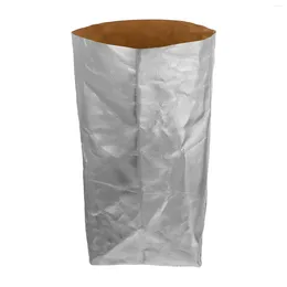 Take Out Containers Kraft Paper Pot Washable Container Reusable Bag- Friendly Shopping Bag Flower Planter Bags Cover