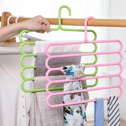 Hangers Trousers Scarf Storage Multilayer Closet Organiser Bedroom Wardrobe Pants Rack Clothes Hanger