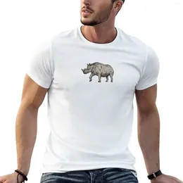 Men's Polos Rhino T-Shirt Plus Sizes Vintage Clothes T Shirts For Men