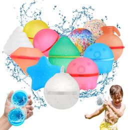 Milky Way Playground Doll Summer Water Splash Silicone Ball Fill Reusable Adults Balloons Refillable Kids Bomb Games Balls Sealin Maluq