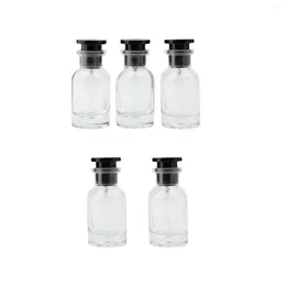 Storage Bottles 5Pcs Perfume Bottle Spray 30ml Small Beautiful Trip Empty Decorate Pump Portable Makeup Tool Party Liquid Container