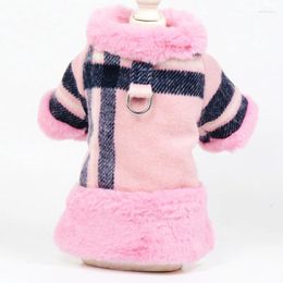 Dog Apparel Winter Clothes Harness Coat Jacket Small Costume Poodle Bichon Frise Pomeranian Schnauzer Ropa Para Perro Pet Outfit