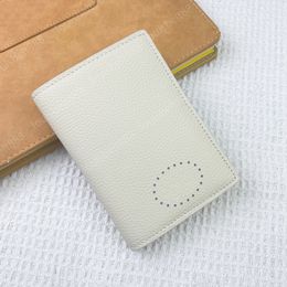 NEW 2024 Fashion classic French brand Designer Passport wallet High quality leather Men Women's Passport Holder 4 card slots 1 Passport slot 10 Colours SIZE 10cm*14cm