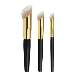 Brushes 3pcs Pat Mcgrath Labs Skin Fetish Sublime Perfection Makeup Brushes Unique Foundation Contour Hightlighter Cosmetics Beauty Tool