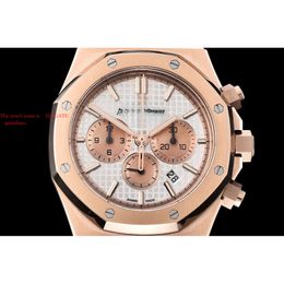 Men's Chronograph The Series Time 41Mm Factory 26331 Automatic Steel Movement Watch Alloy Mechanical SUPERCLONE APS Designers OM 349 montredeluxe