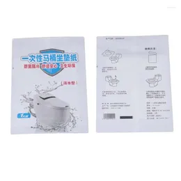 Toilet Seat Covers 50Pcs Travel Disposable For Flushable Biodegradable Potty Shi T21C