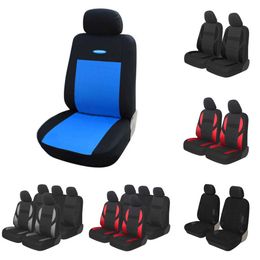 2024 Car Seat Cover Set Front And Rear Split Protection And Air Cushion Design Carstyling Universal Cars Fit For Kia Rio For Peugeot307