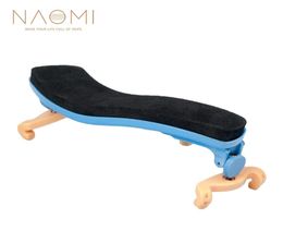 NAOMI Shoulder Rest Adjustable 44 34 Violin Shoulder Rest Plastic For 44 34 Violin Blue Violin Parts Accessories NEW1861675