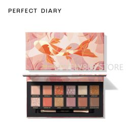 Shadow Perfect Diary Animal Eye Shadow 12 Colors Butterfly Fairy Purple Pallete Spring And Summer Pink Red Fox Red Brown Palette Makeup