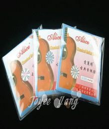 3 Sets of Alice A103H Clear Nylon Strings Classical Guitar Strings Wholes 4530407