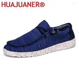 Casual Shoes Fashion Men Vulcanize Canvas Comfort Breathable Sneakers Men's Designer Loafers Male Footwear