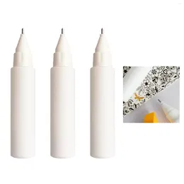 Storage Bottles 3 Pcs Empty Paint Bottle Repeatable Refillable Rod For Car Scratch Repair Markers Pen Oil Drawing