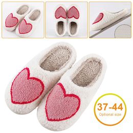 Slippers Love Heart Cosy Warm Fluffy Soft Plush Home Indoor Outdoor For Women And Men