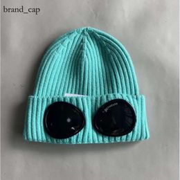 Cp Companys Hat Designer Cp Two Lens Glasses Goggles Beanies Men Cp Knitted Hats Skull Caps Outdoor Women Uniesex Winter Beanie Black Grey Bonnet 5616
