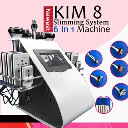 Slimming Machine 6 In 1 Vacuum Radio Frequency Rf Slimming Ultrasonic Liposuction 40K Cavitation Machine For Spa